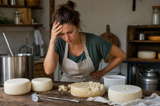 5 Common Mistakes Beginner Cheesemakers Make (And How to Fix Them)